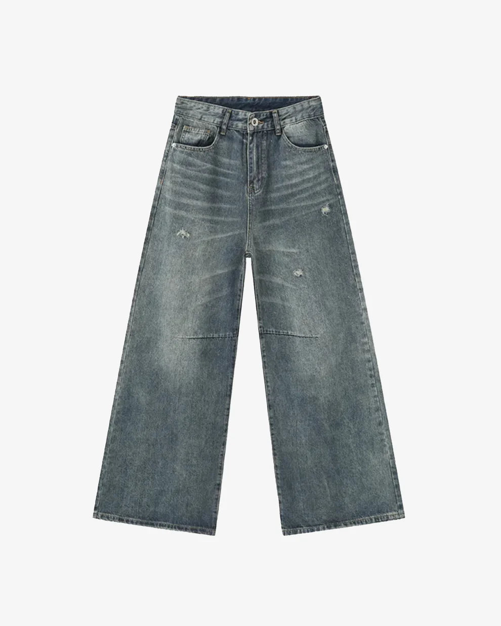 Denim ample déchiré - WegoStreet