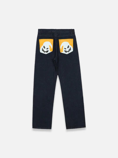 Boogle Print Denim Jeans