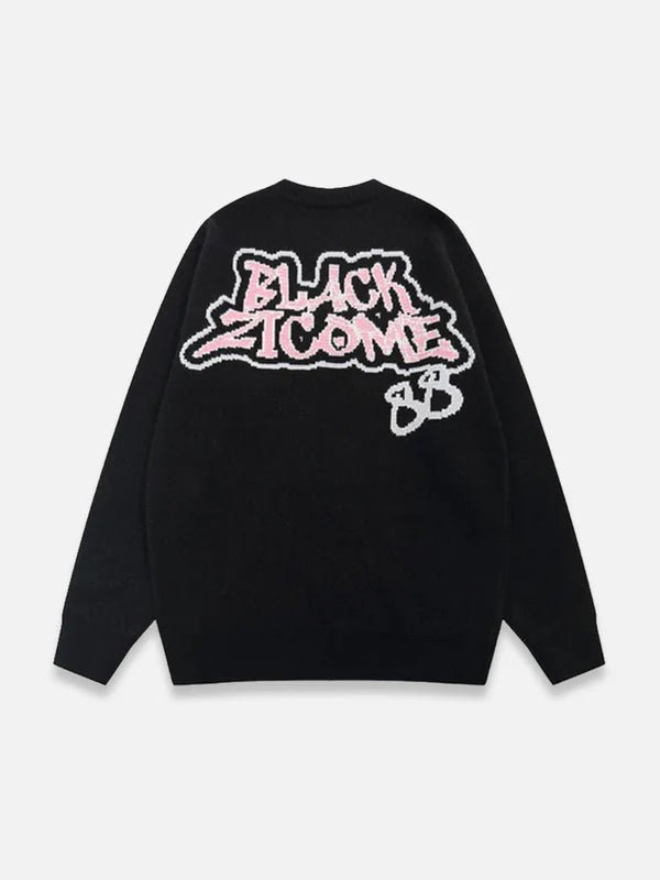 Spider Eightball Sweater - Vurless