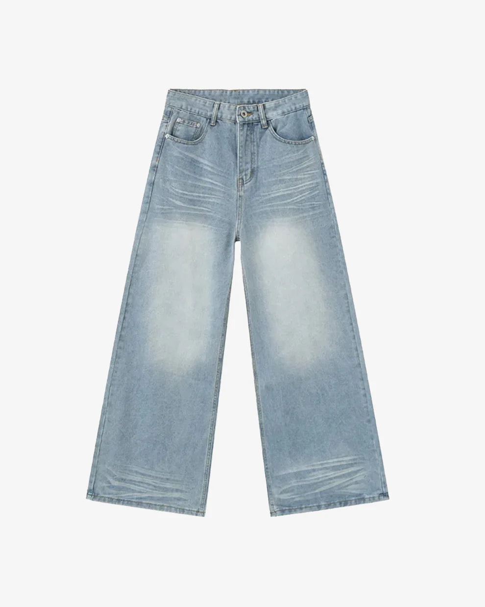 Faded Light Wash Denim