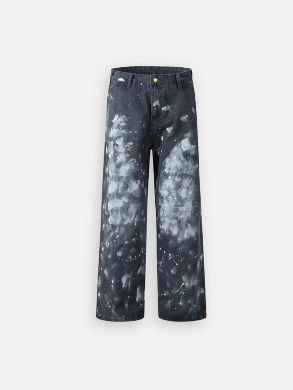 Camo Splash Denim Jeans