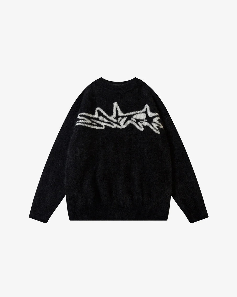 Fuzzy Starburst Sweater