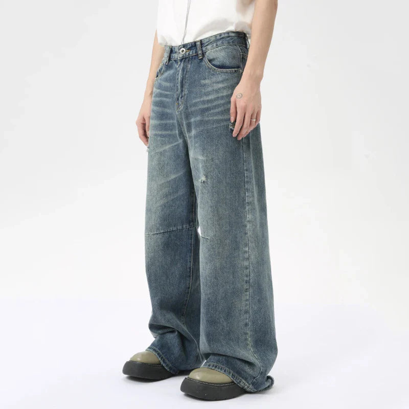 Ripped Baggy Denim