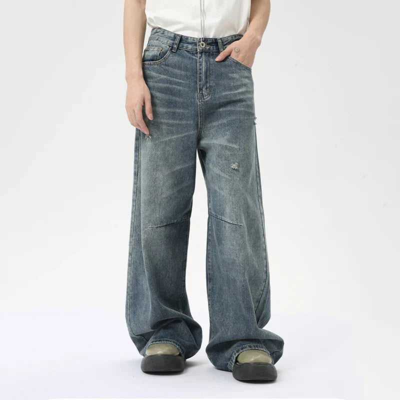 Ripped Baggy Denim