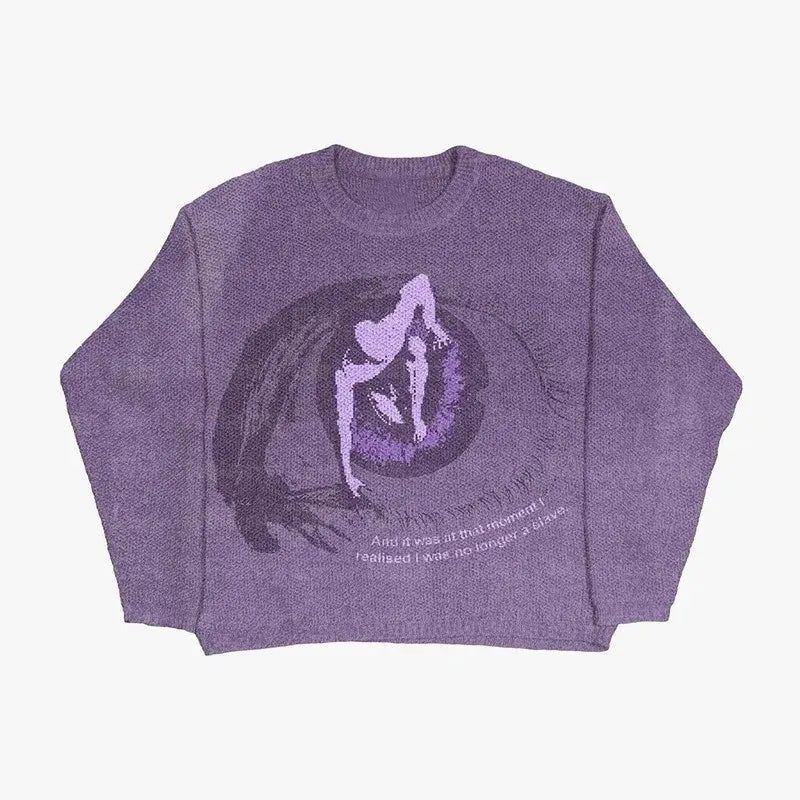 Ethereal Silhouette Sweater - Vurless