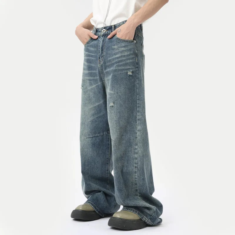 Ripped Baggy Denim