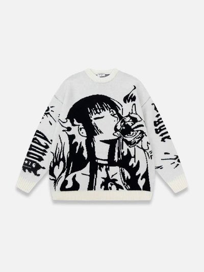 Flaming Desire Sweater - Vurless