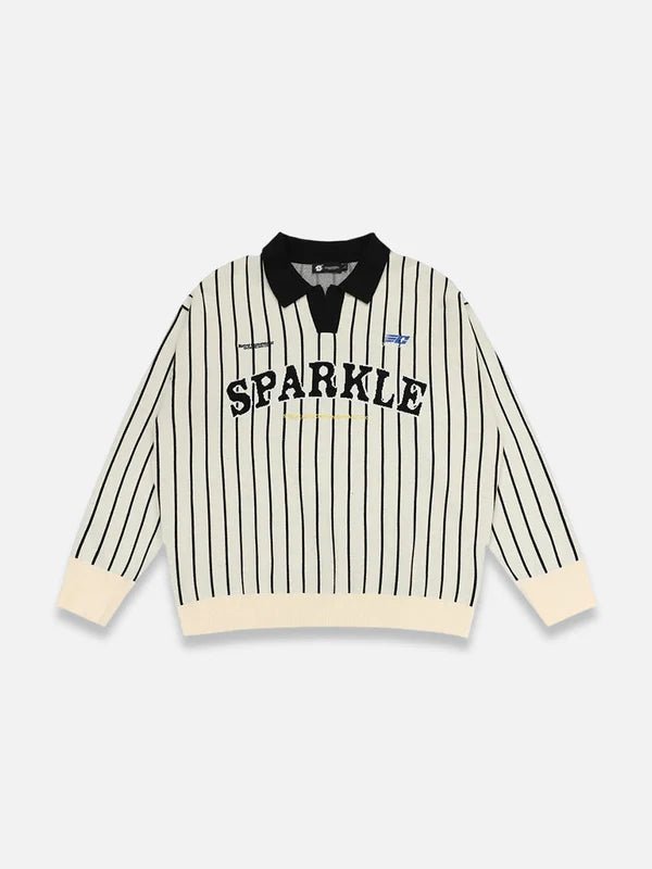Sparkle Stripes Sweater - Vurless